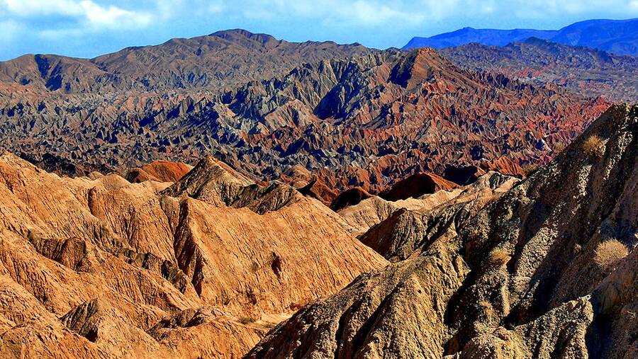 Nehbandan Martian Mountains 